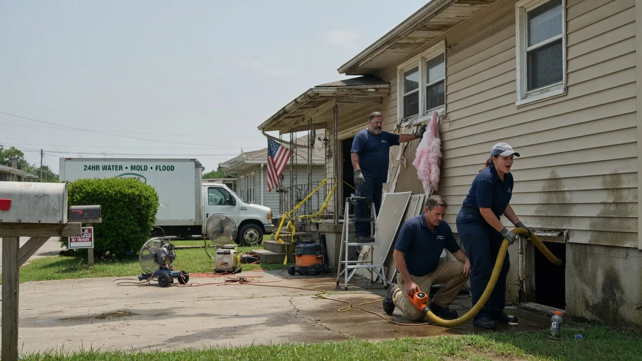 Water Damage Repair in Canehill, AR near me